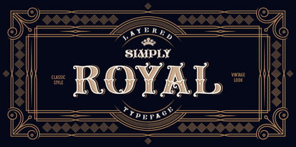 Simply Royal Font Poster 1
