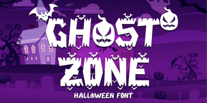 Ghost Zone Font Poster 1