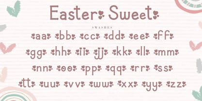 Easter Sweet Font Poster 8