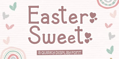 Easter Sweet Font Poster 1