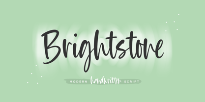 Brightstone Font Poster 1