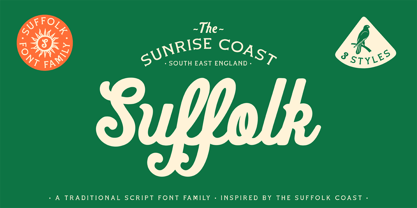 Suffolk Font Poster 1