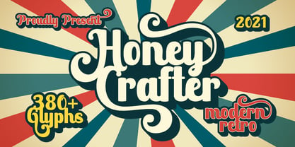 Honey Crafter Font Poster 1