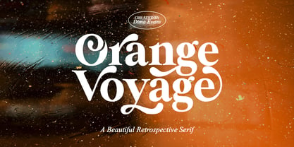 Orange Voyage Font