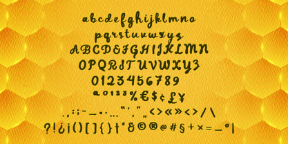 Daddy Bee Font Poster 5