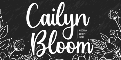 Cailyn Bloom Fuente Póster 1