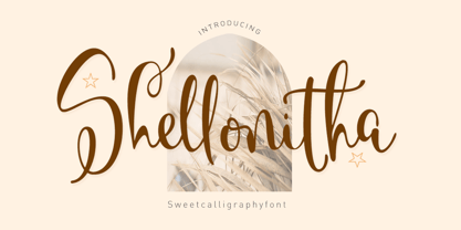 Shellonitha Font Poster 1