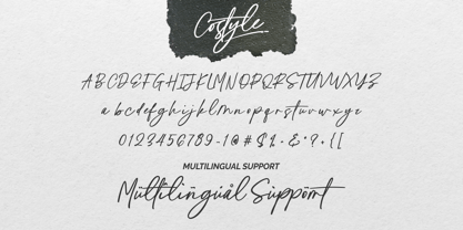 Costyle Font Poster 10