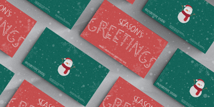 Christmas Cove Font Poster 5