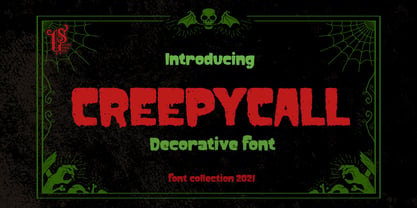 Creepycall Font Poster 1