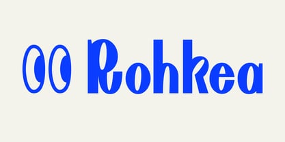 SK Rohkea Font Poster 1