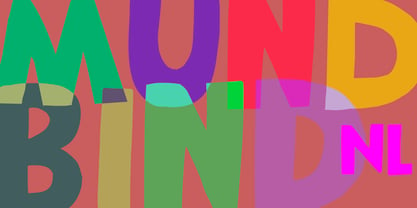 Mundbind NL Font Poster 1