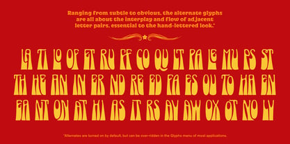 Psychedelic Xylophones Font Poster 4