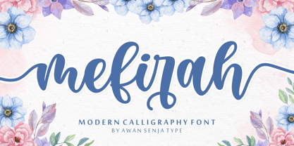 Mefirah Font Poster 1