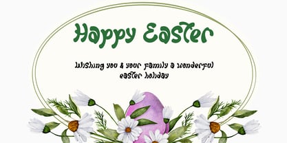 Cute Easter Font Poster 5