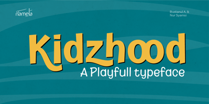 Kidzhood Font Poster 1