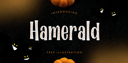 Hamerald Font Poster 1