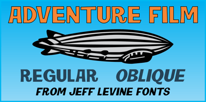 Adventure Film JNL Font Poster 1