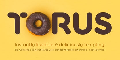 Torus Font Poster 1