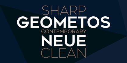 Geometos Neue Fuente Póster 1