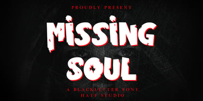 Missing Soul Font Poster 1