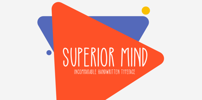 Superior Mind Font Poster 1