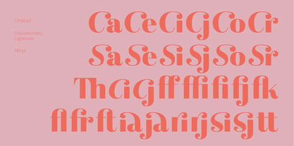 Chilead Font Poster 7