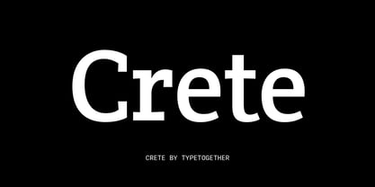 Crete Font Poster 6