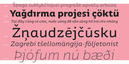 Ipsum Semi Font Poster 4