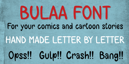 Bulaa Font Poster 1