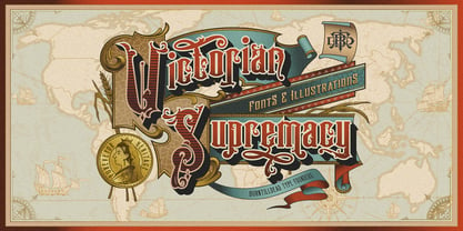 Victorian Supremacy Font Poster 1