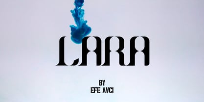 Lara Font Poster 1