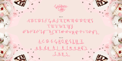 Goodness Cakes Font Poster 11
