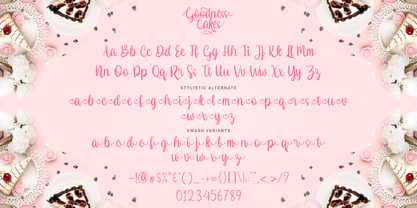 Goodness Cakes Font Poster 10
