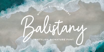 Balistany Font Poster 1