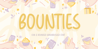 Bounties Font Poster 1
