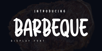 Barbeque Font Poster 1