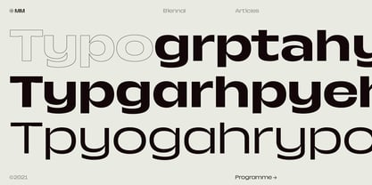 Arp Font Poster 4