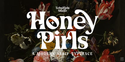 Honeypirls Regular Font Poster 1