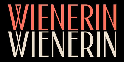 Wienerin Font Poster 1
