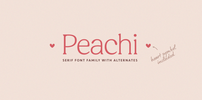Peachi Font Poster 14