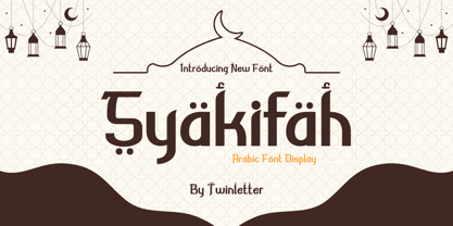 Syakifah Font Poster 1