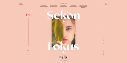 Kelly Font Poster 8