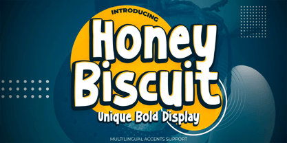 Honey Biscuit Font Poster 1