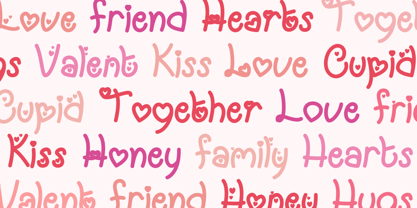 My Love Letter Font Poster 9