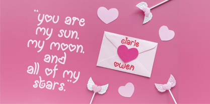 My Love Letter Font Poster 6