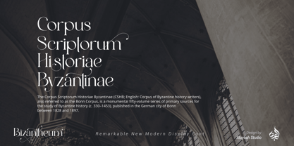 Al Bizantheum Font Poster 6
