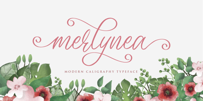 Merlynea Font Poster 1