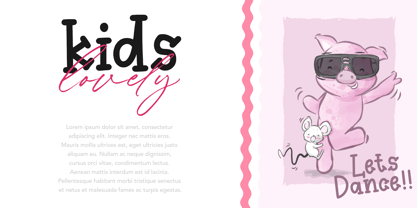 Kidsfun Font Poster 3