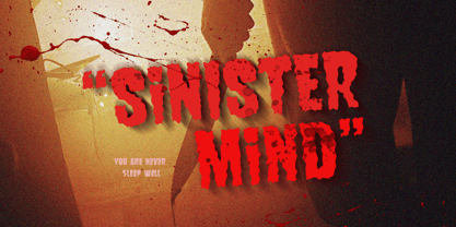 Sinister Mind Font Poster 1